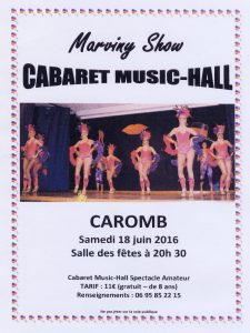 Cabaret Music Hall Caromb