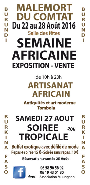 Art africain burundi burkina fasso